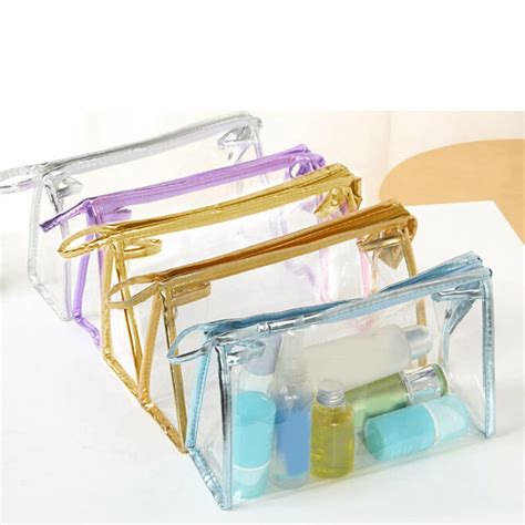 mesh transparent cosmetic bags wholesale.